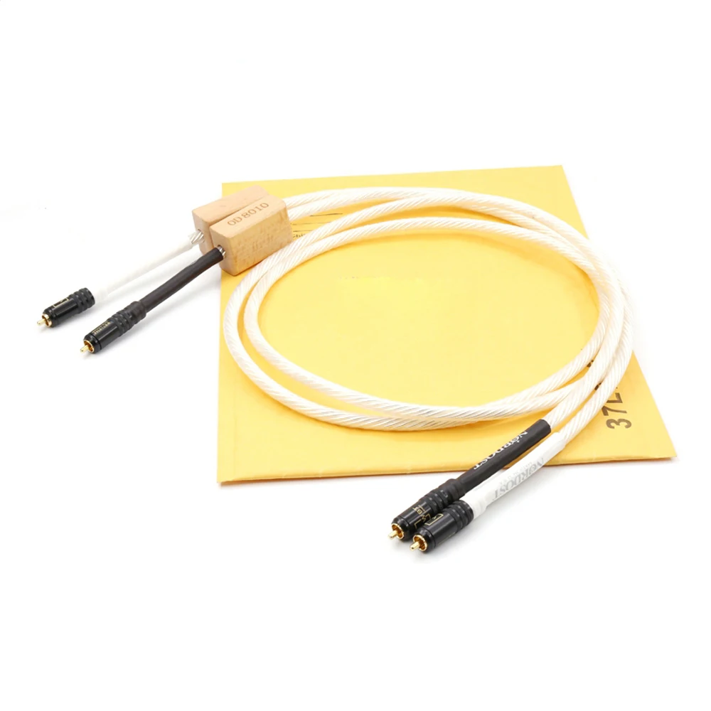 1 пара аудиокабель HiFi с интерфейсом со штепсельной вилкой WBT 0144 RCA|Кабели VGA| |