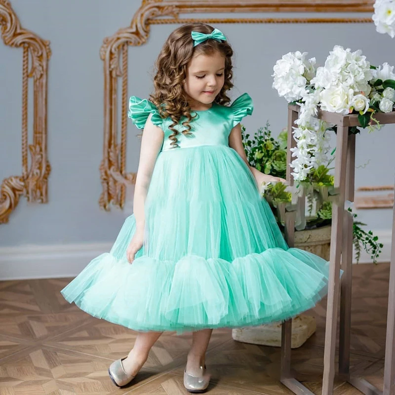 2022 Christmas Baptism Newborn 1 Year Birthday Dress For Baby Girl Colorful Princess Party Dresses Child Costumes 3 6 8 Month