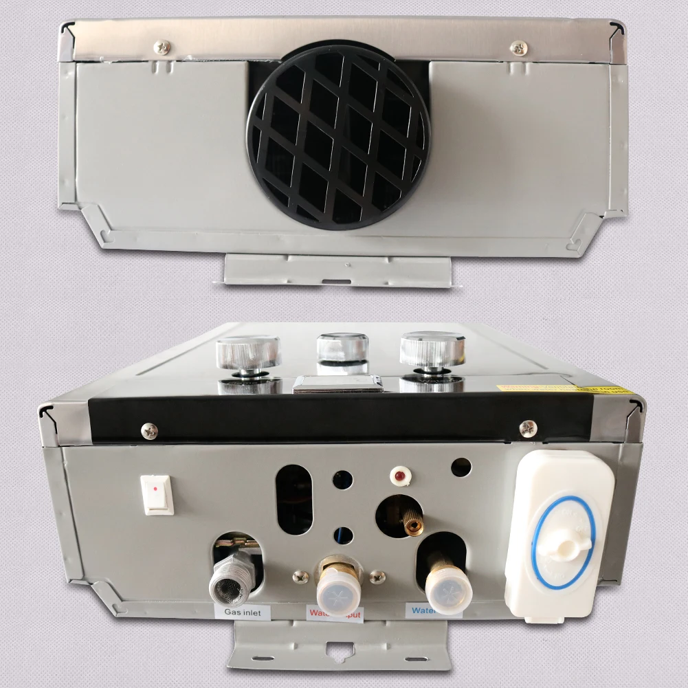 газовый бойлер кемпер Портативный водонагреватель 6 л LPG безрезервуарный