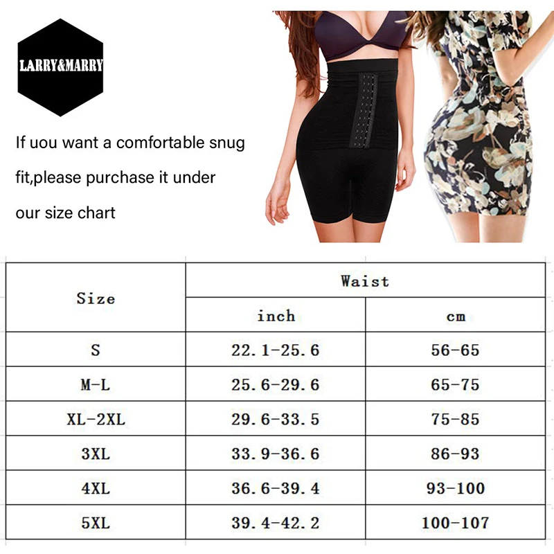 Женские Корректирующие шорты для живота с высокой талией нижнее белье до