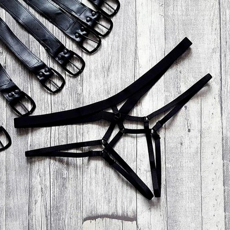 Эротическое сексуальное женское нижнее белье эротическое эластичное Бандажное