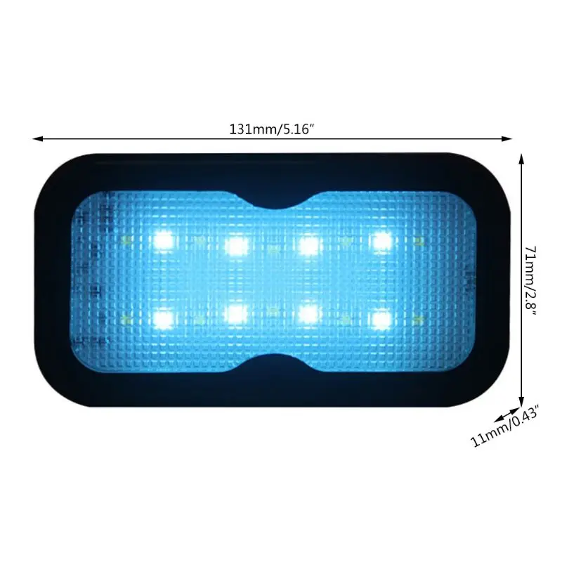 

Автомобильный внутренний светильник, автомобильный потолочный светильник для чтения, магнитная лампа, универсальная USB зарядка U90C