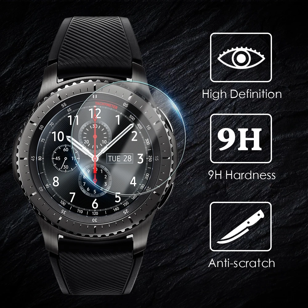 Защитная пленка для экрана Samsung Galaxy Watch Watch3 3 45 мм 46 41 42 LTE Gear S3 S2 Смарт часы из