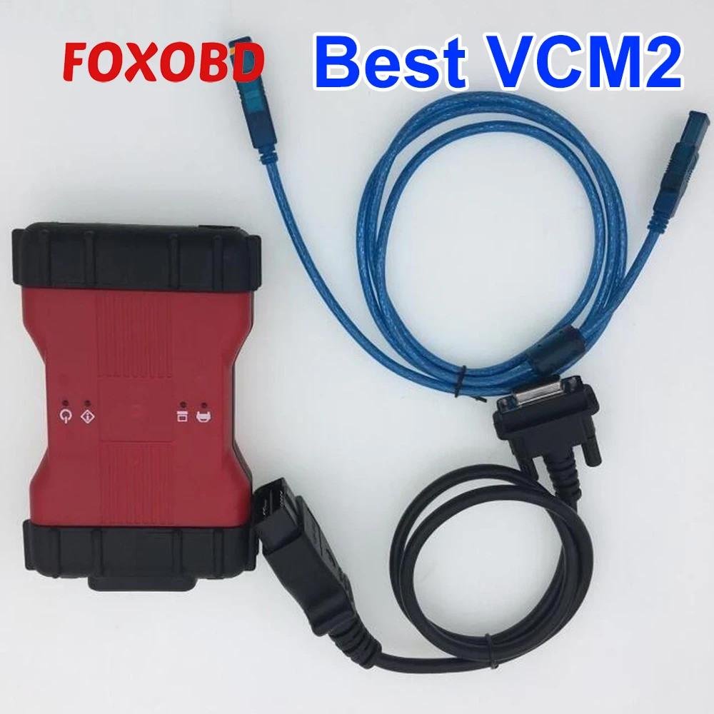 VCM2 для Ford VCM 2 OBDII сканер инструмент Лучший VCMII поддержка транспортных средств IDS Vcm