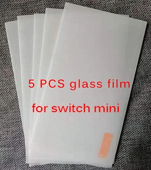 5 glass film 3 в 1 чехол для nintendo Switch Lite, сумка для переноски, мини-протектор, чехол для nintendo Switch, мини-аксессуары, стеклянная пленка для хранения - Цвет: 5 glass film