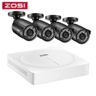 Система видеонаблюдения ZOSI, 8 каналов, 5,0 МП, 8 каналов, H.265 + DVR, 4x5 Мп