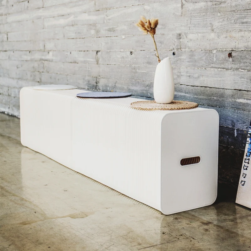 Складной офисный стул из крафт бумаги обеденный стол выдвижная скамья