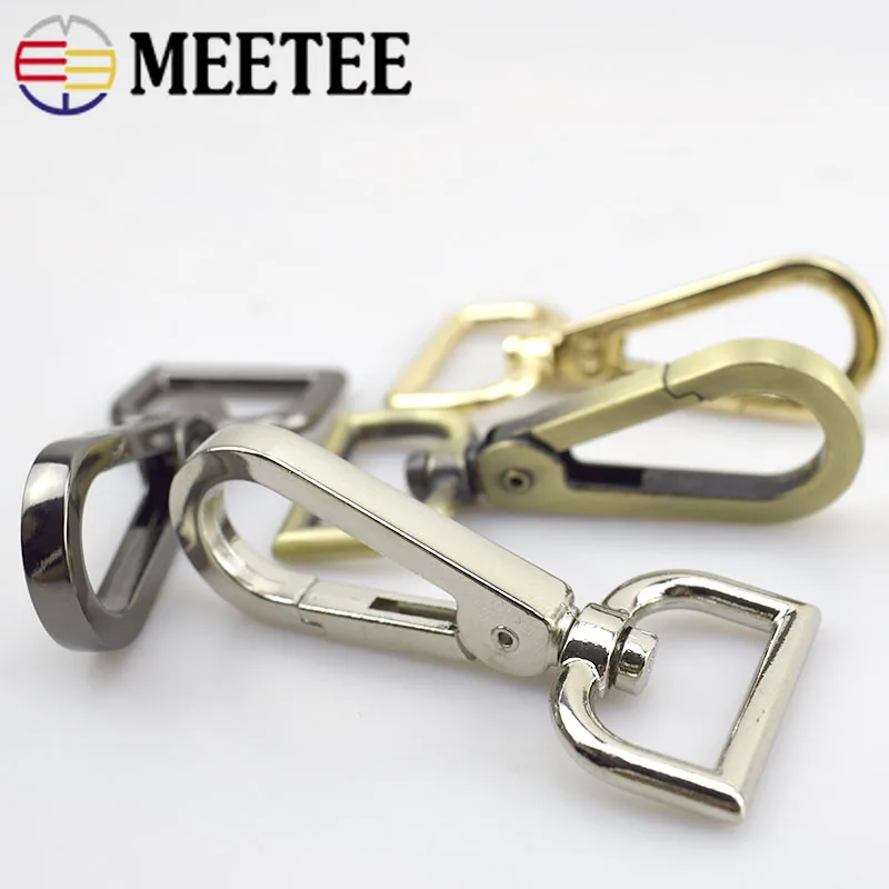 Meetee/10 шт./50 шт. оптовые поставки металлический мешок 16 мм ремень с пряжкой