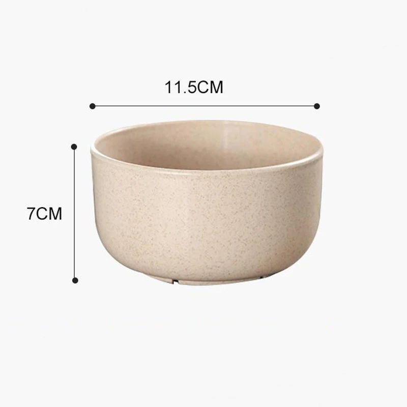 Распродажа 450 мл миска из пшеничного волокна милые цветные детские приборы