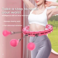detachable massage hoops fitness equipment gym home training weight loss adjustable sport hoops abdominal thin waist exercise