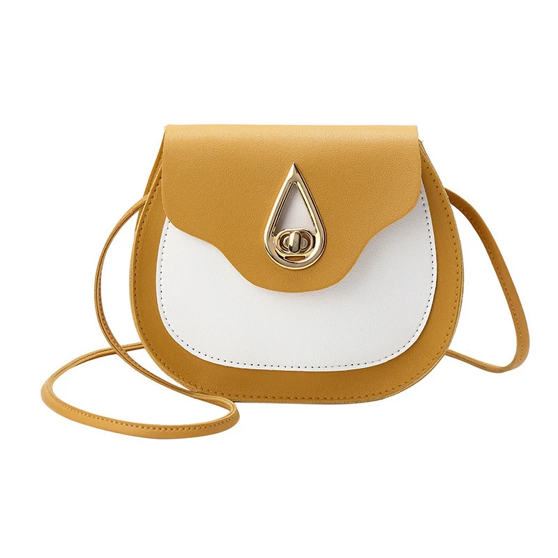 

Женская сумка, милая Изысканная сумка-мессенджер, модная универсальная вместительная сумка через плечо из искусственной кожи, маленькая ле...