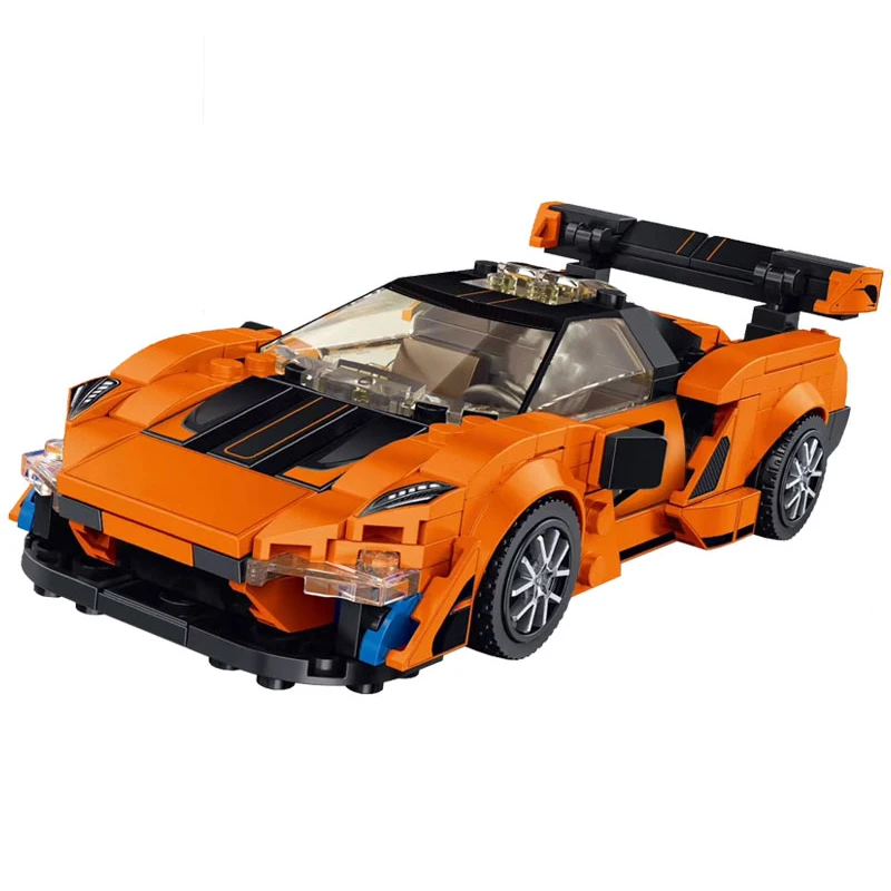 

City Racing Car Speed Champions Senna Model Building Blocks DIY Vehicle Figures Bricks Kids Toy Classic Rally Super Racers Gift