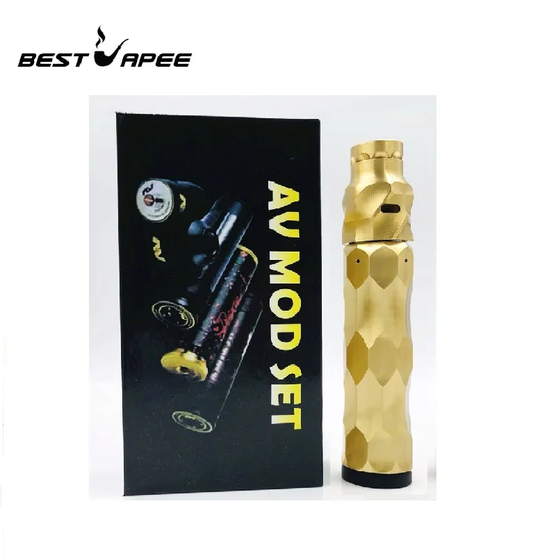AV механический mod Kit Медь Материал vape 510 нить с фокусным расстоянием 25 мм Диаметр