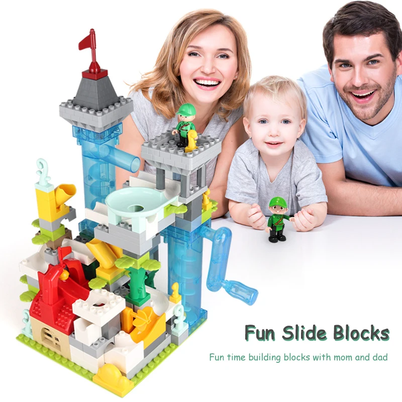 Конструктор Marble Race Run Детский конструктор с музыкальной горкой | Игрушки и хобби