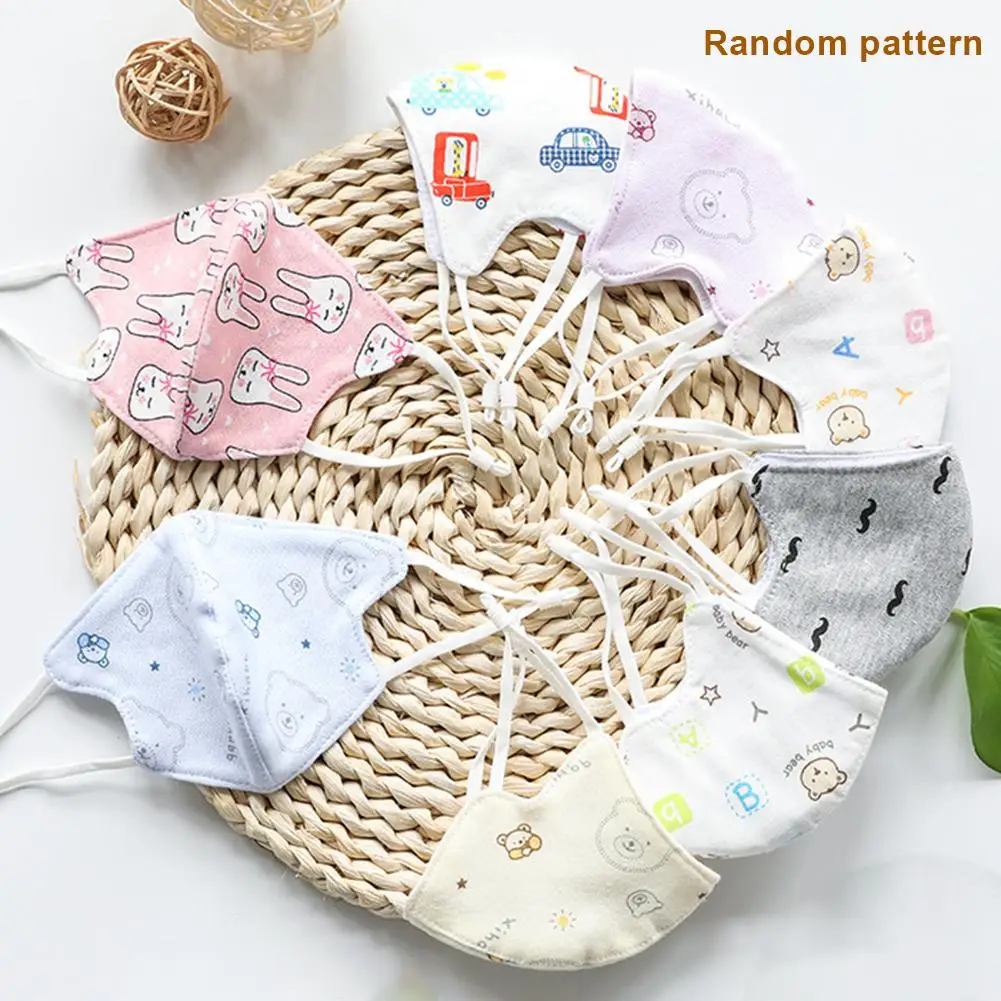 

Children's Dust Mask 5 Layers-Filter Elements Protection Filter Smoke And Dust Child Mask Cartoon Image Cotton Breathable Mask
