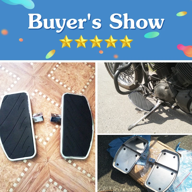1 пара мотоциклетных подножек для ног, подножки для Honda MAGNA VF250 VF750/Yamaha XVS 400/650 XV125/250/400/535