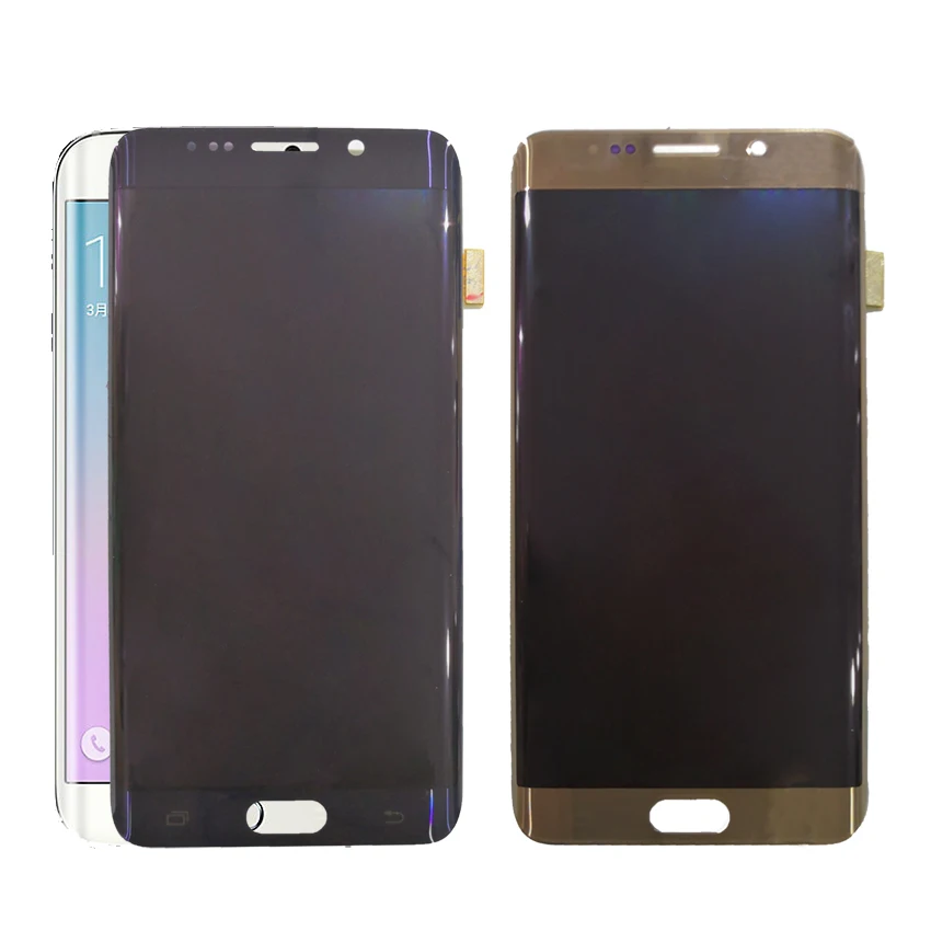 AMOLED Display For SAMSUNG Galaxy S6 edge Plus LCD G928 G928F Touch Screen Digitizer Phone Parts Original OLED | Мобильные телефоны