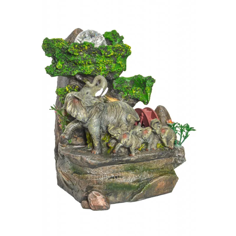 Декоративный настольный фонтан &quotСлоны 2&quot | Дом и сад