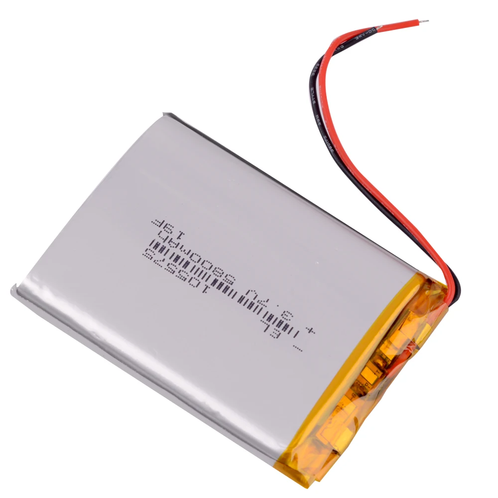 3 7 V 5800mAh 105575 полимер литий-Липо аккумуляторная батарея для GPS PSP DVD PAD Электронная