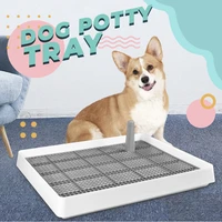 portable dog training toilet indoor poppy potty toilet for small dogs cats litter box puppy pad holder tray pet supplies
