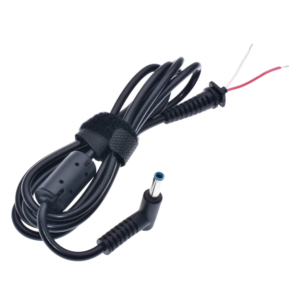 

4.5x3.0 DC Power Charger Plug Cable blue Connector with pin for hp Laptop adapter DC connector 4.5*3.0mm cable Z17 Drop ship