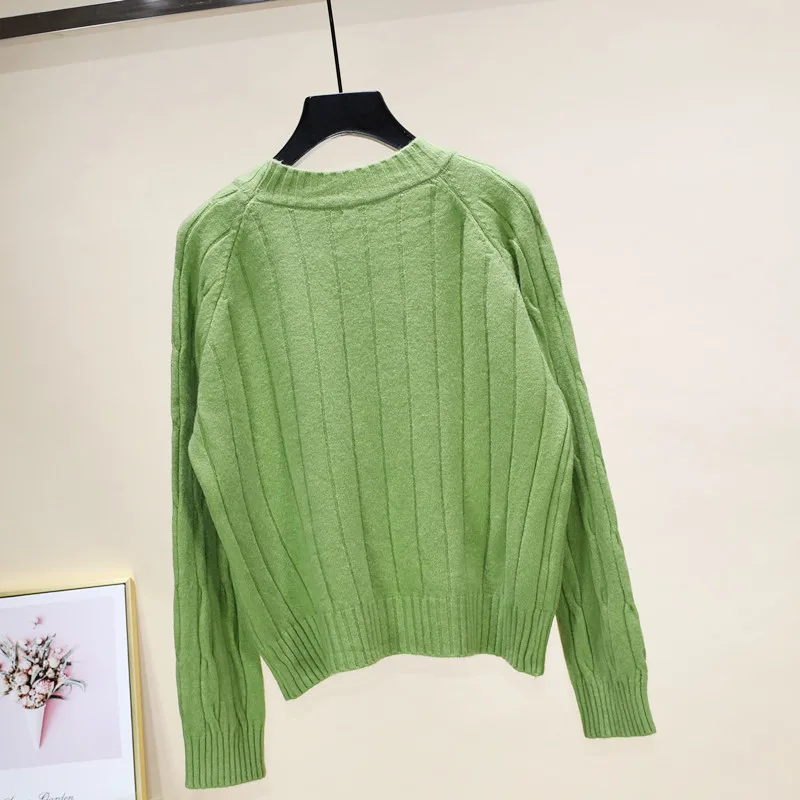 

Zoki New Fashion Women Sweaters Autumn Long Sleeve Pullover Basic Top Fashion O-neck Elastic Female Winter Solid Knitted Jumper