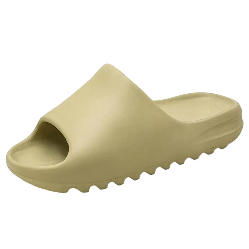 

vertvie 2020 New Men Platform Slippers Summer New Couple Slippers Home Bathroom Non-Slip Platform Shoes Women Flops