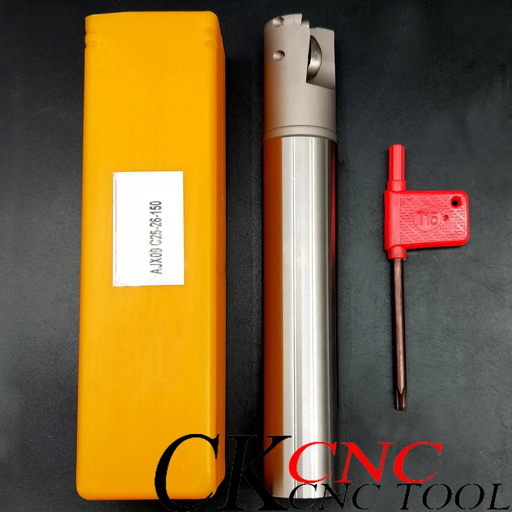 Концевая фреза AJX09 C25-26-150 с ЧПУ антивибрационный держатель быстрой фрезы для
