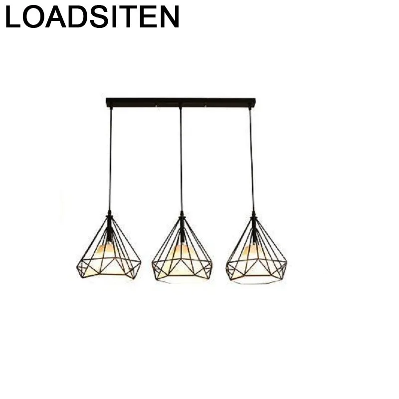 Промышленный Декор промышленный светильник Lampen современный декор Дом Lustre E Pendente