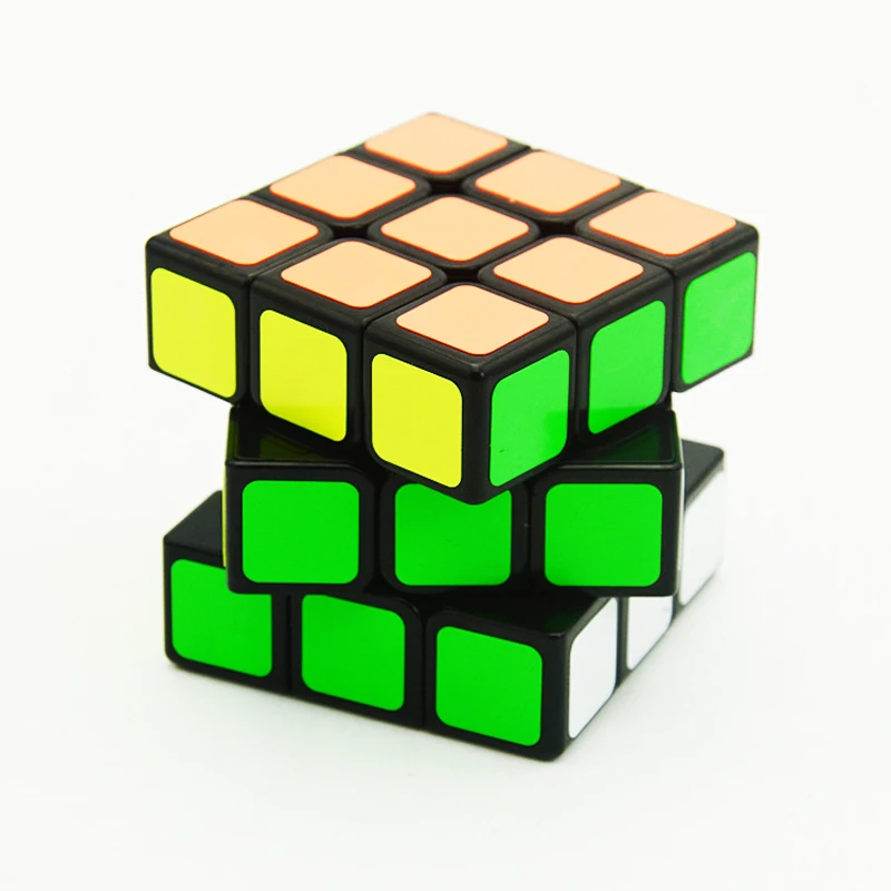 Wdyzd 3x3x3 магический куб профессиональный 5 7 см Черно белый и матовый стикер