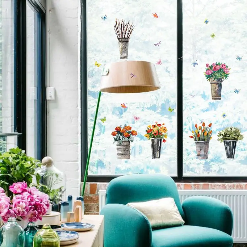 Современная 3d Наклейка на стену бонсай домашний декор для детской комнаты