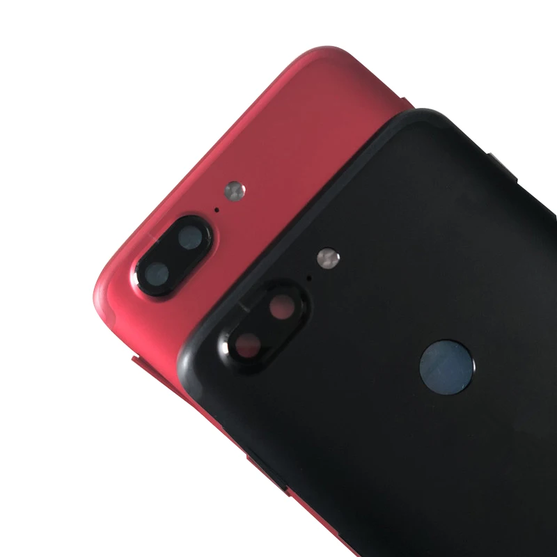 Axisinternational для OnePlus 5 A5000 One Plus 5T A5010 Задняя крышка батареи+ боковые кнопки питания+ стеклянная вспышка объектива+ лоток для sim-карты
