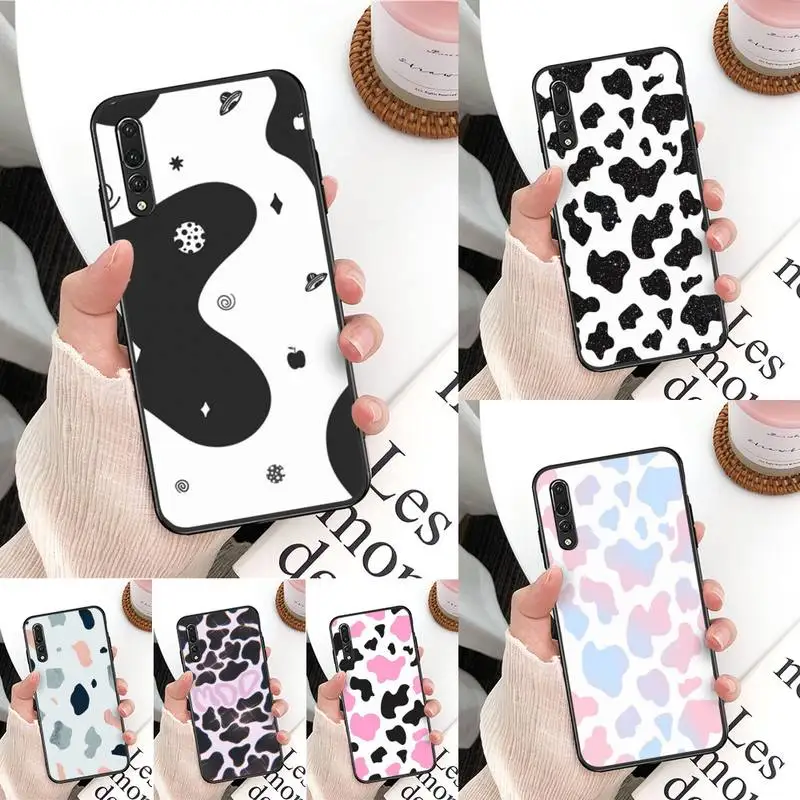 

Cow pattern Phone Case For Huawei Mate 30 Pro P20 P30 P40 pro lite Y7 Y6 2019 case for Honor 8X 8A 10 20lite 10i