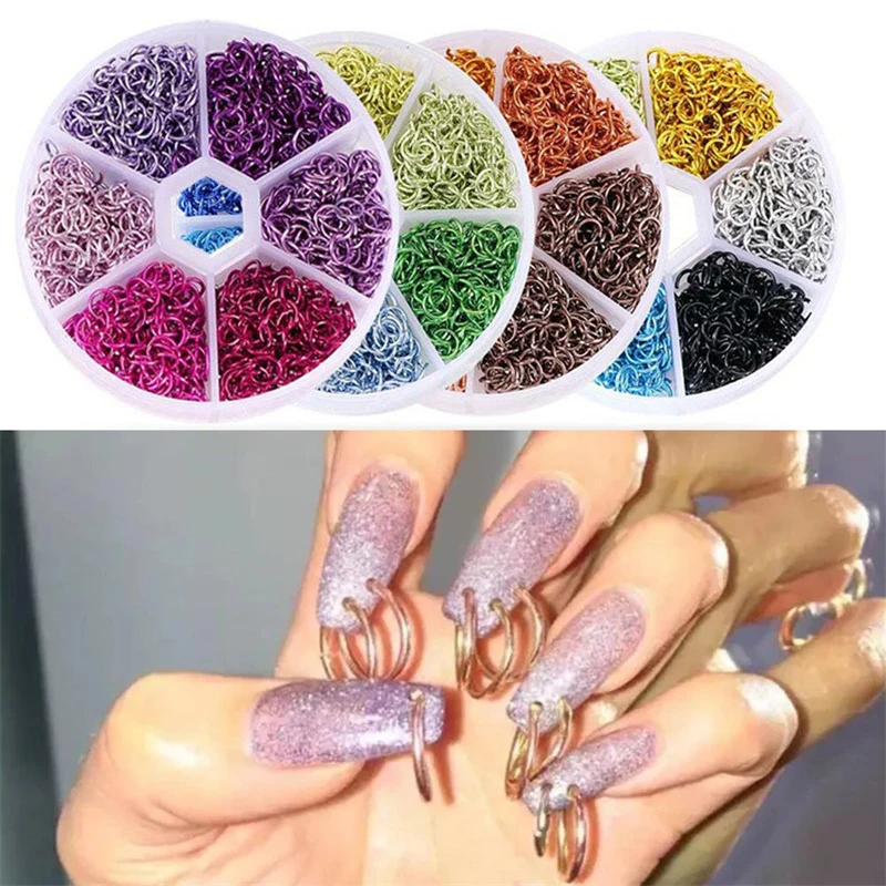 

Piercing Dangle Nail Art Decoration Metal Alloy 3D Nails Charms Decoration Mix Color Designs New Nail Art Fashion Nail Jewelry