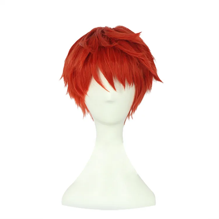 

Anime Assassination Classroom Akabane Karma Short Wig Cosplay Costume Hair Party Men Cosplay Wigs Suit Coat