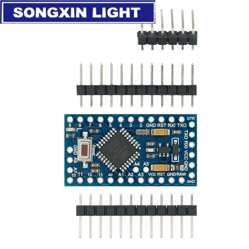 Модуль ATMEGA328P Pro Mini 328 ATMEGA328 5 в 16 МГц м 10 шт./лот | Электронные компоненты и