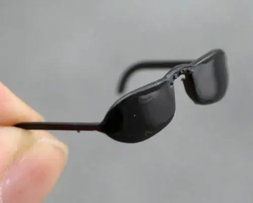 

Custom 1:6th 12" Male Figure Accessory Black plastic Sunglasses Glasses Model