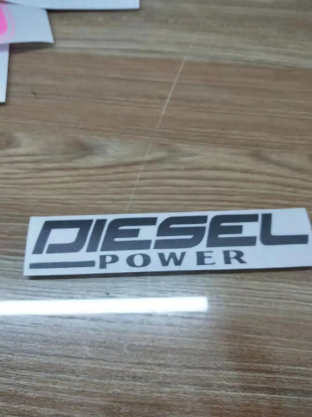 Дизельный Мощность винил JDM наклейка автомобиля Стикеры ход поршня дизельного