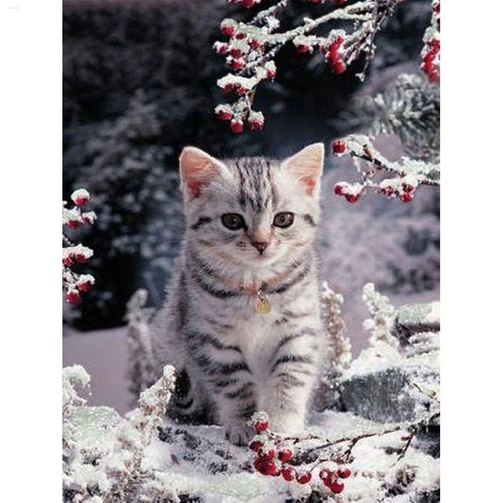 Алмазная мозаика алмазная вышивка с животными со стразами|Алмазная и вышивка| |