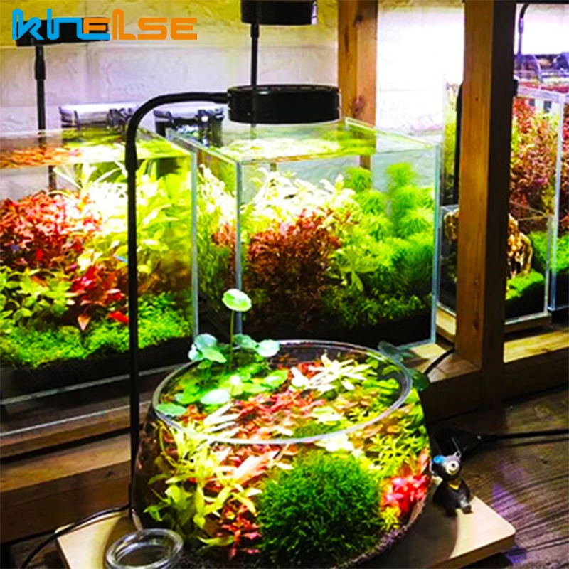 Стиль ADA аквариумный светодиодный светильник растительный ландшафтный лампа для