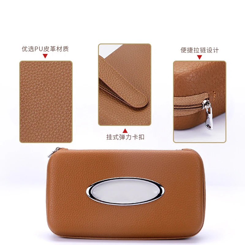 Автомобильный солнцезащитный козырек Стайлинг коробка для салфеток Porsche Macan Cayenne