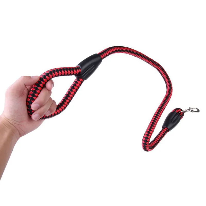 Strong Pet Dog Braided Nylon Rope Soft and Comfortable Dogs Leash Lead Durable Heavy Duty For Small Pets 120cm | Дом и сад