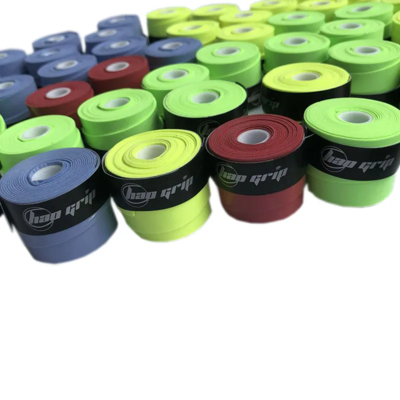 

2pcs Retail Super Tacky Tennis Overgrips Anti-slip Breathable Tennis racket Replacement grips smooth flat badminton overgrips