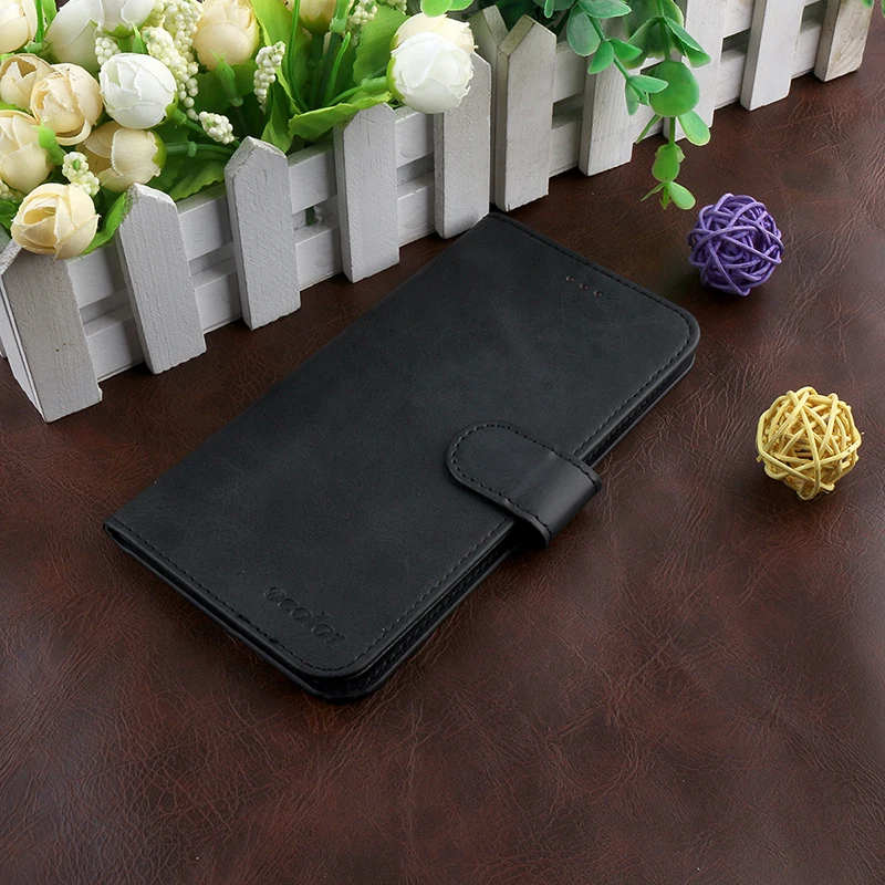 Ocolor для Ulefone Note 7 из искусственной кожи чехол противоударный Мобильный телефон