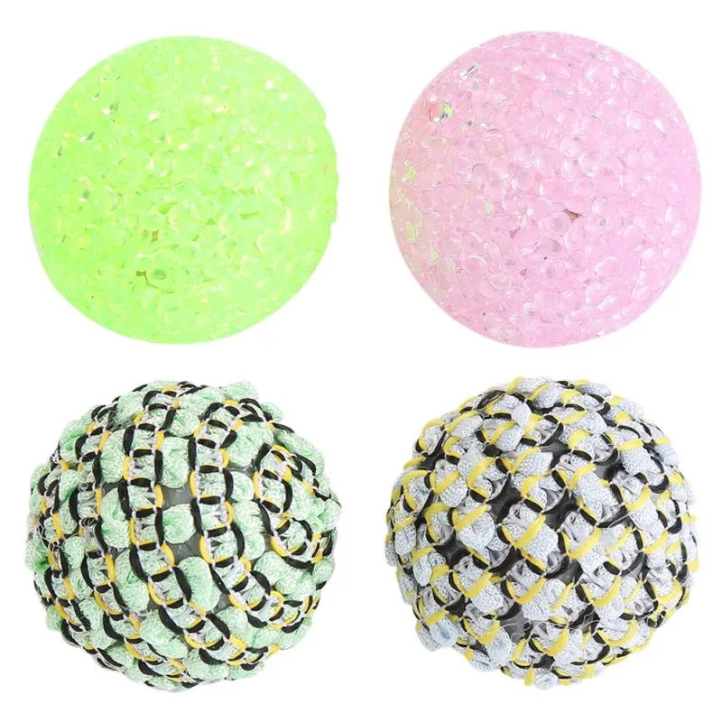 

6 Pcs/lot Pet Interactive Playing Assorted Ball Toy Cat Scratch-resistant Exercise Toys Set For Dogs Cats Accessories