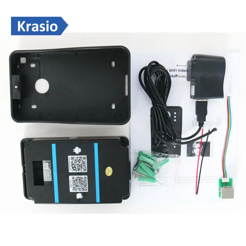 Беспроводной Wi-Fi видео дверной звонок камера поддержка приложения для смартфона