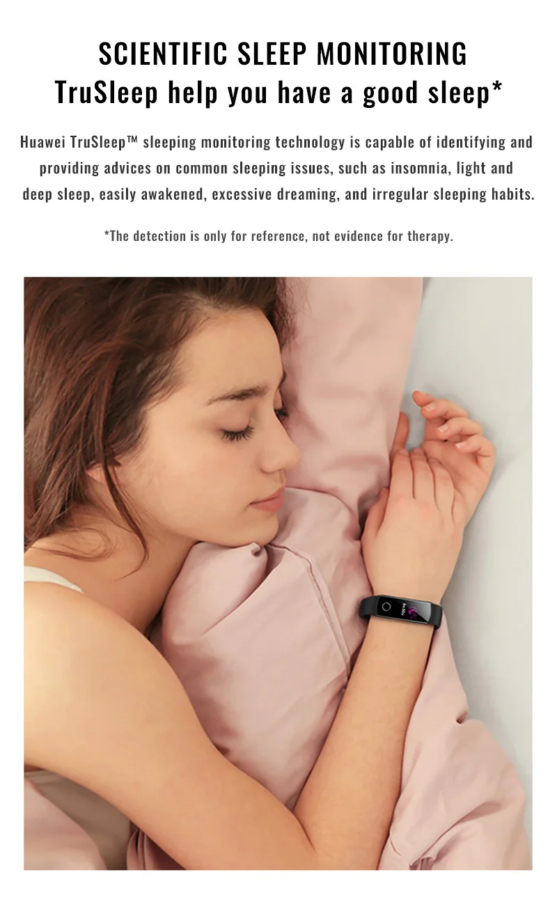Умный Браслет huawei Honor Band 5, Оксиметр, волшебный цвет, сенсорный экран, для плавания, для обнаружения сердечного ритма, сна, сна