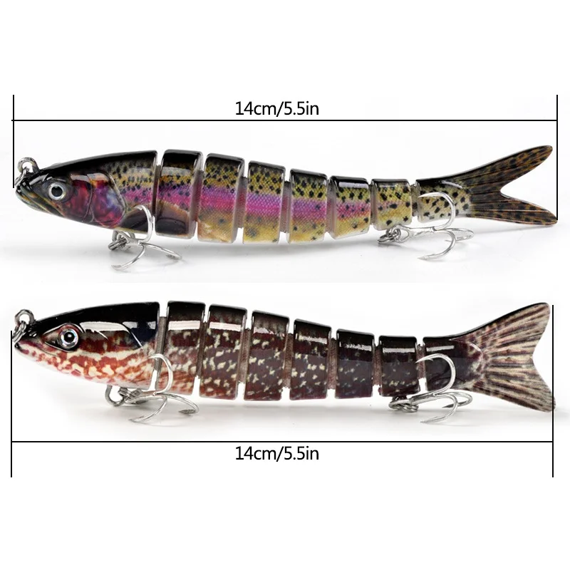Погружные воблеры 2020 рыболовные приманки жесткая щука соединенная Swimbait