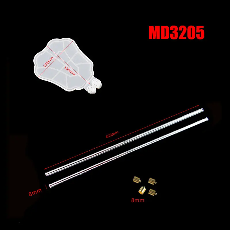 Группа сделай сам форма для вентилятора кристалл капля клей силикон китайский