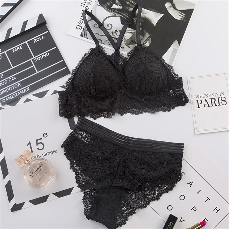 Комплект нижнего белья корсет с эффектом пуш-ап бесшовные кружевные трусики без